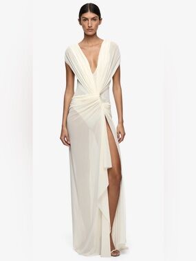 BEC + BRIDGE LEIA DRAPE GOWN